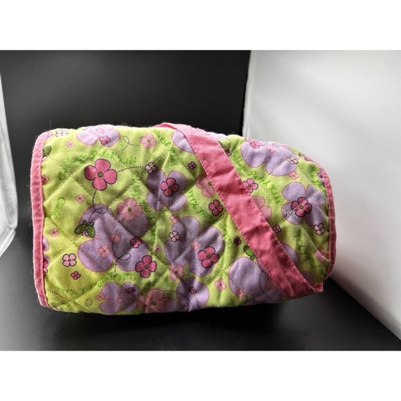 Vintage 2005 Cabbage Patch Doll Diaper Bag changing Mat Pink Green Y2K READ - Picture 4 of 8